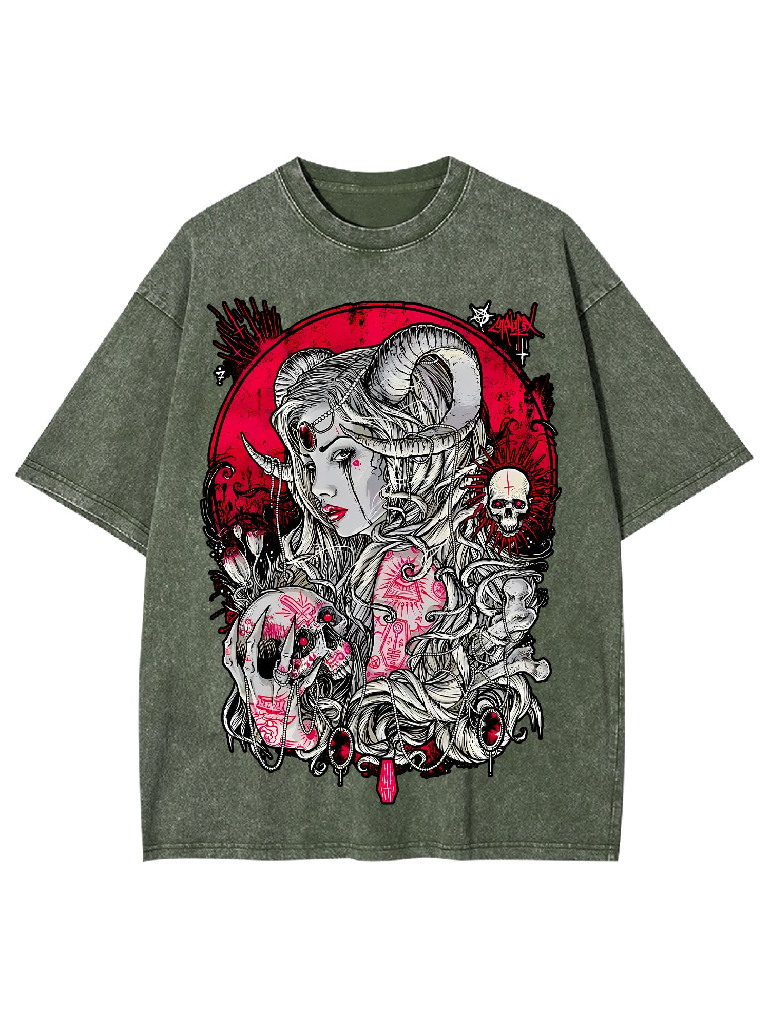 Enchantress Of The Underworld Washed Tshirt