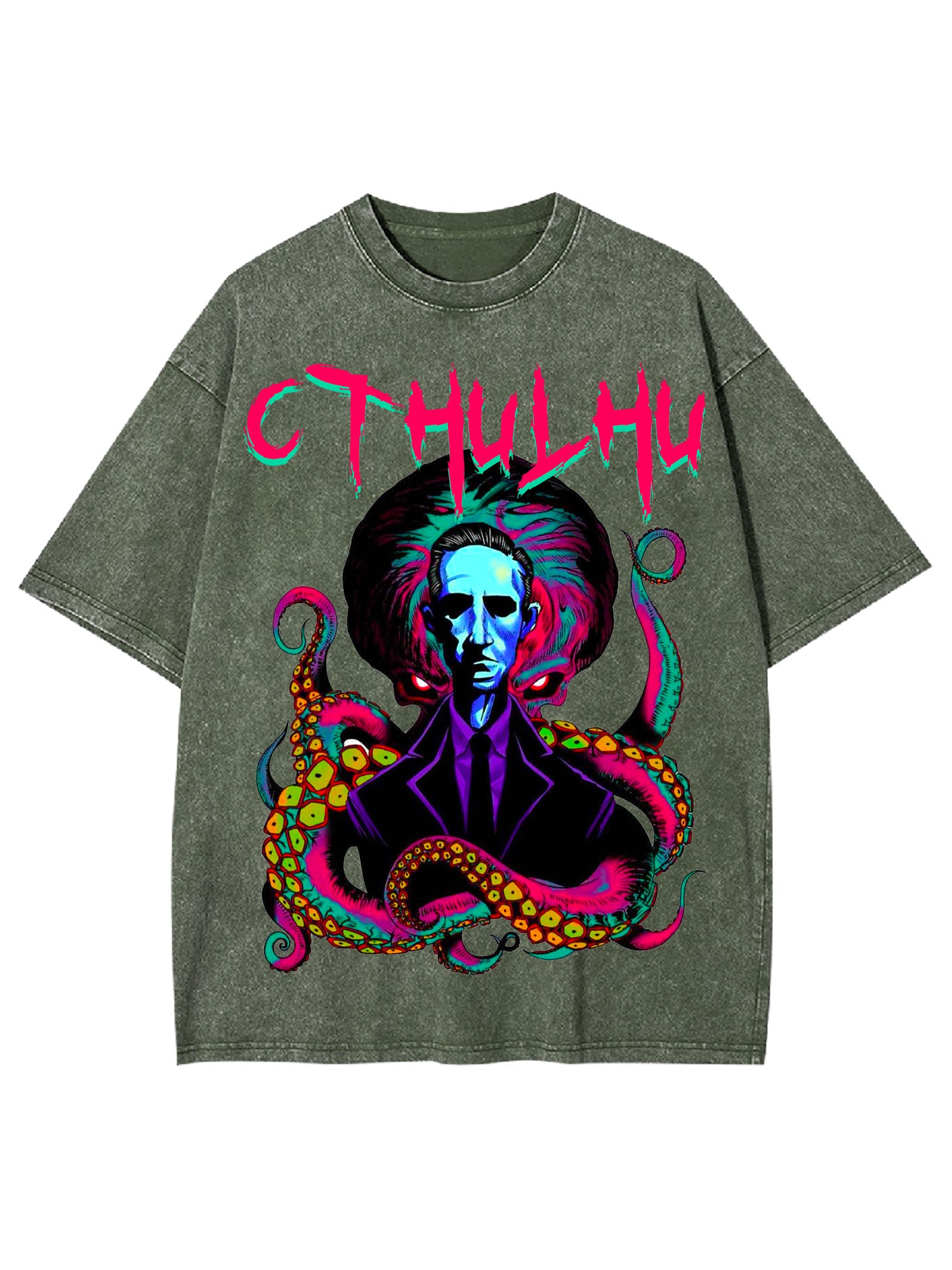 Cthulhu Washed Tshirt