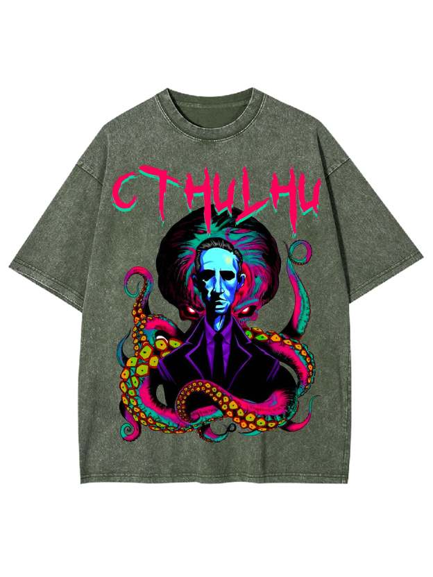 Cthulhu Washed Tshirt
