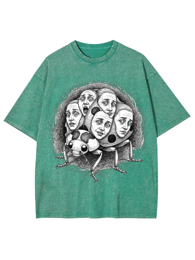 Facebug Phantom Washed Tshirt