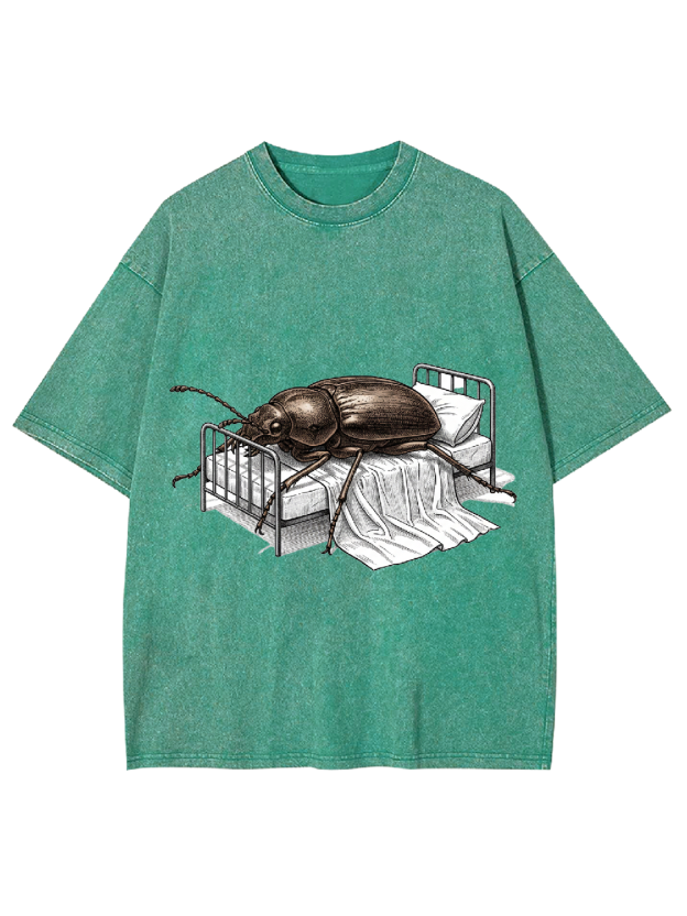 Bedbound Beetle Washed Tshirt