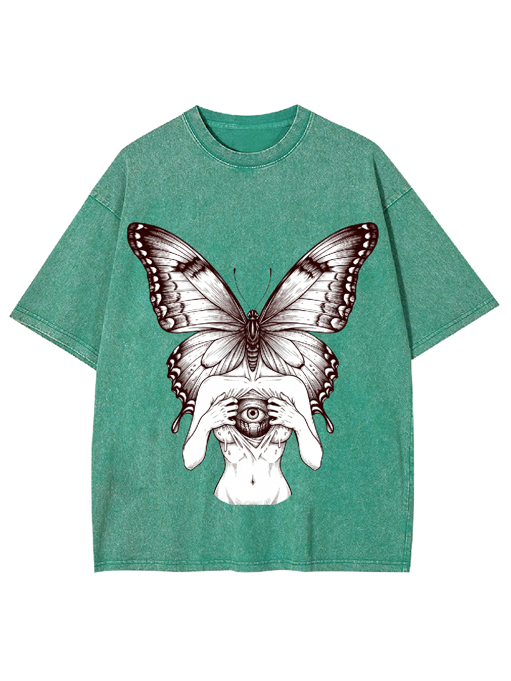 Butterfly Vision Washed Tshirt