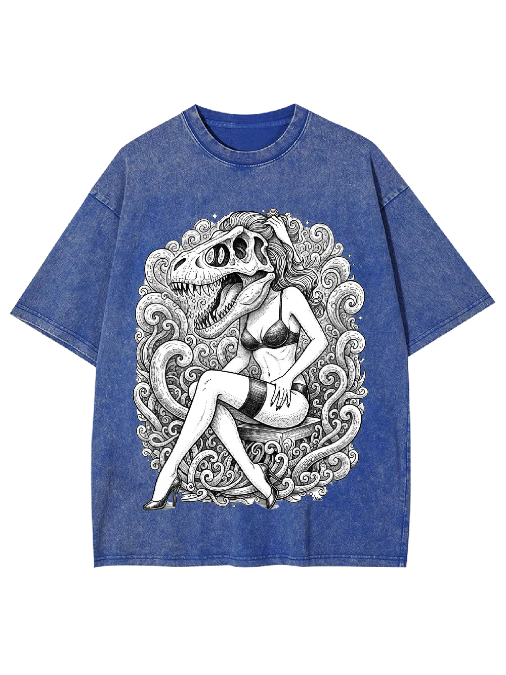 T-Rex Siren Washed Tshirt