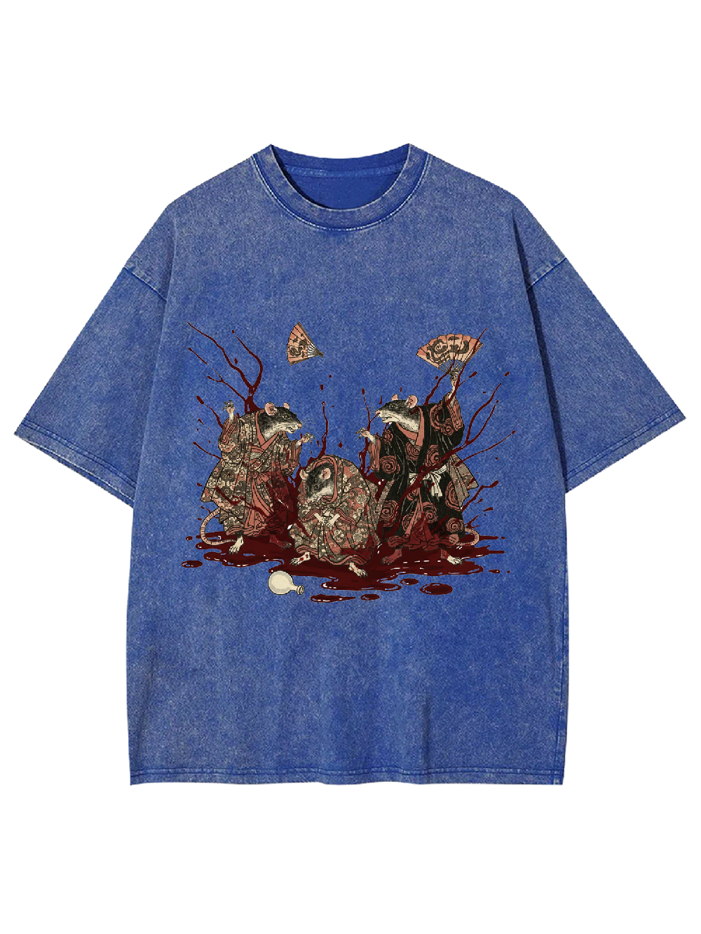 Wa-Style Rat Washed Tshirt
