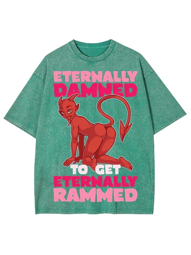 Eternally Damned Washed Tshirt