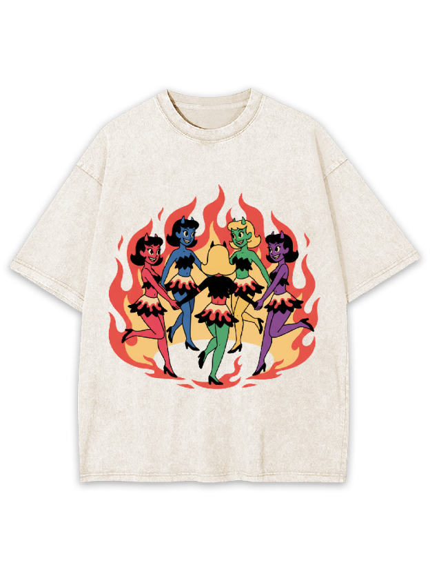 Dance of the Devils Washed Tshirt
