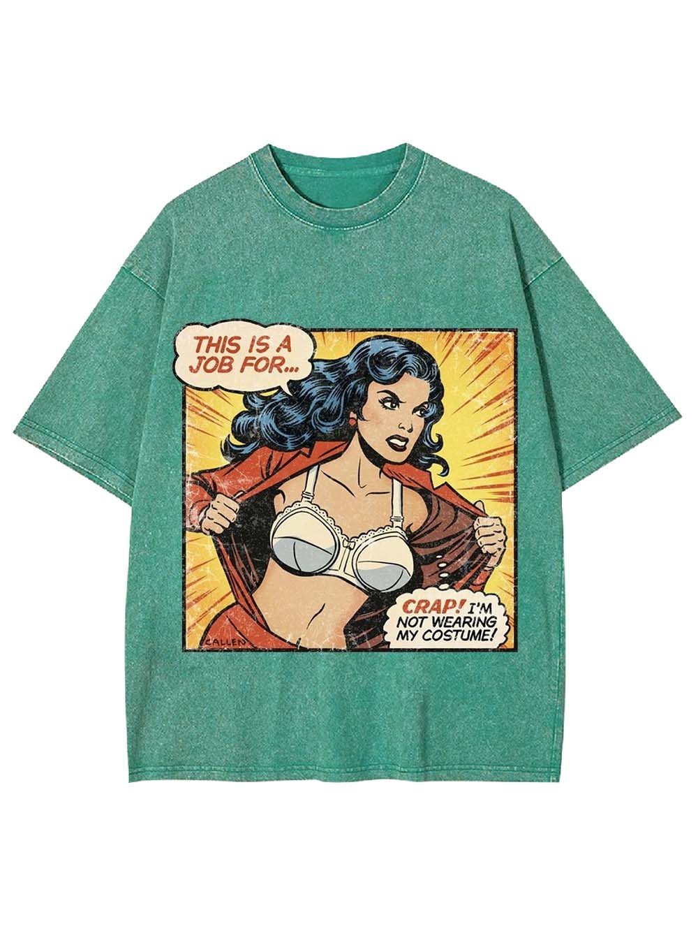 Crap! I’m not wearing my costume Washed Tshirt