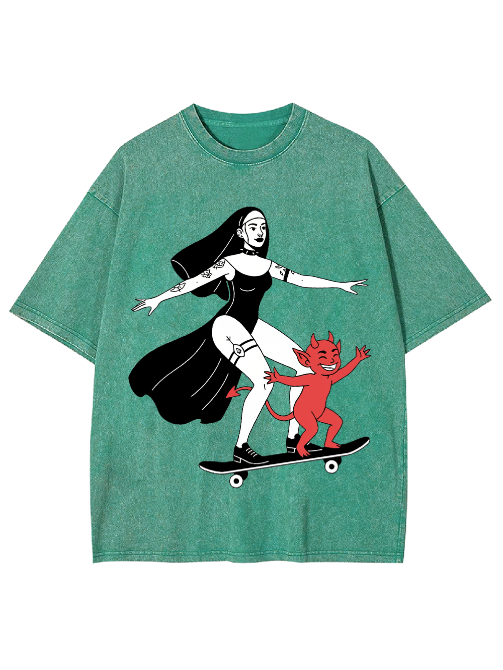 Unholy Ride Washed Tshirt