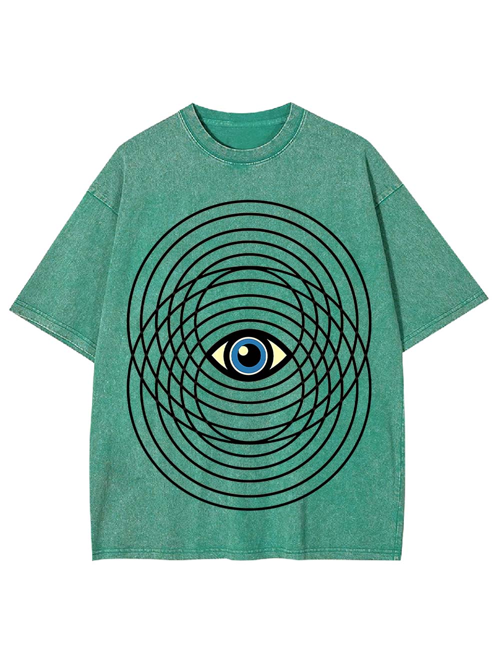 Eye Of Illusion Washed Tshirt