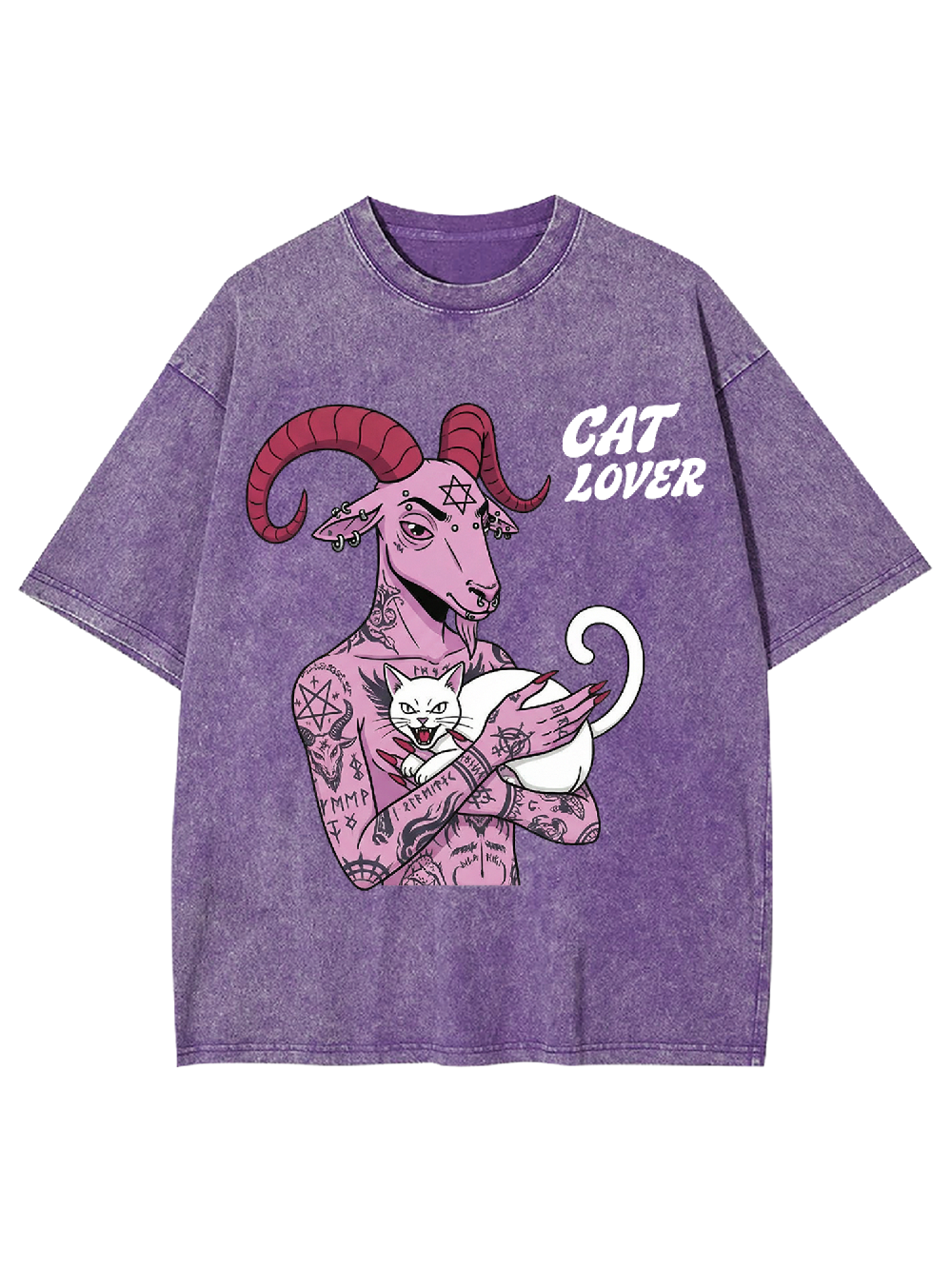 Infernal Pet Owner Washed Tshirt