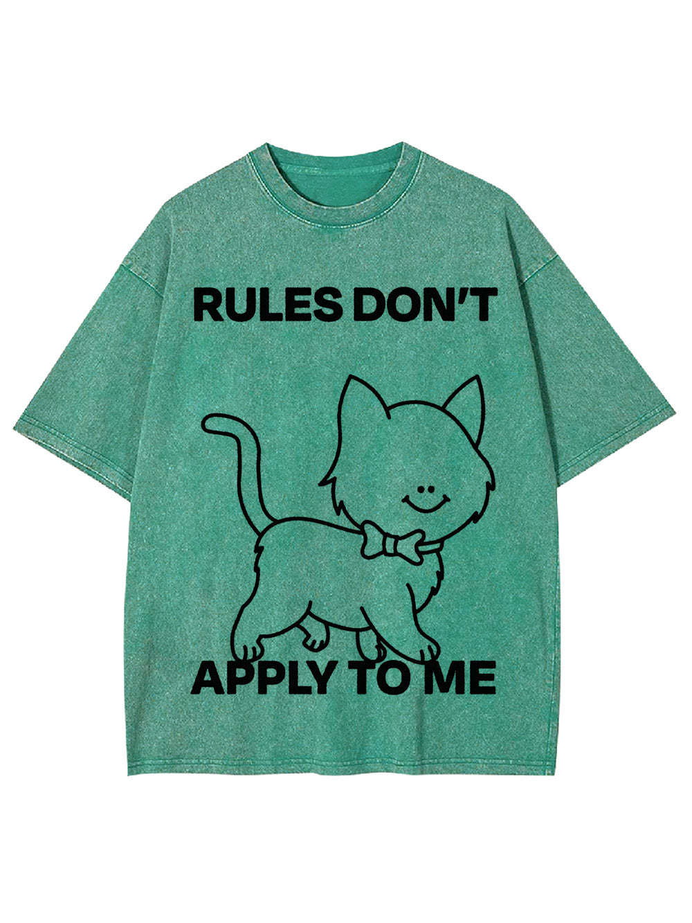 Rules Don't Apply To Me Washed Tshirt