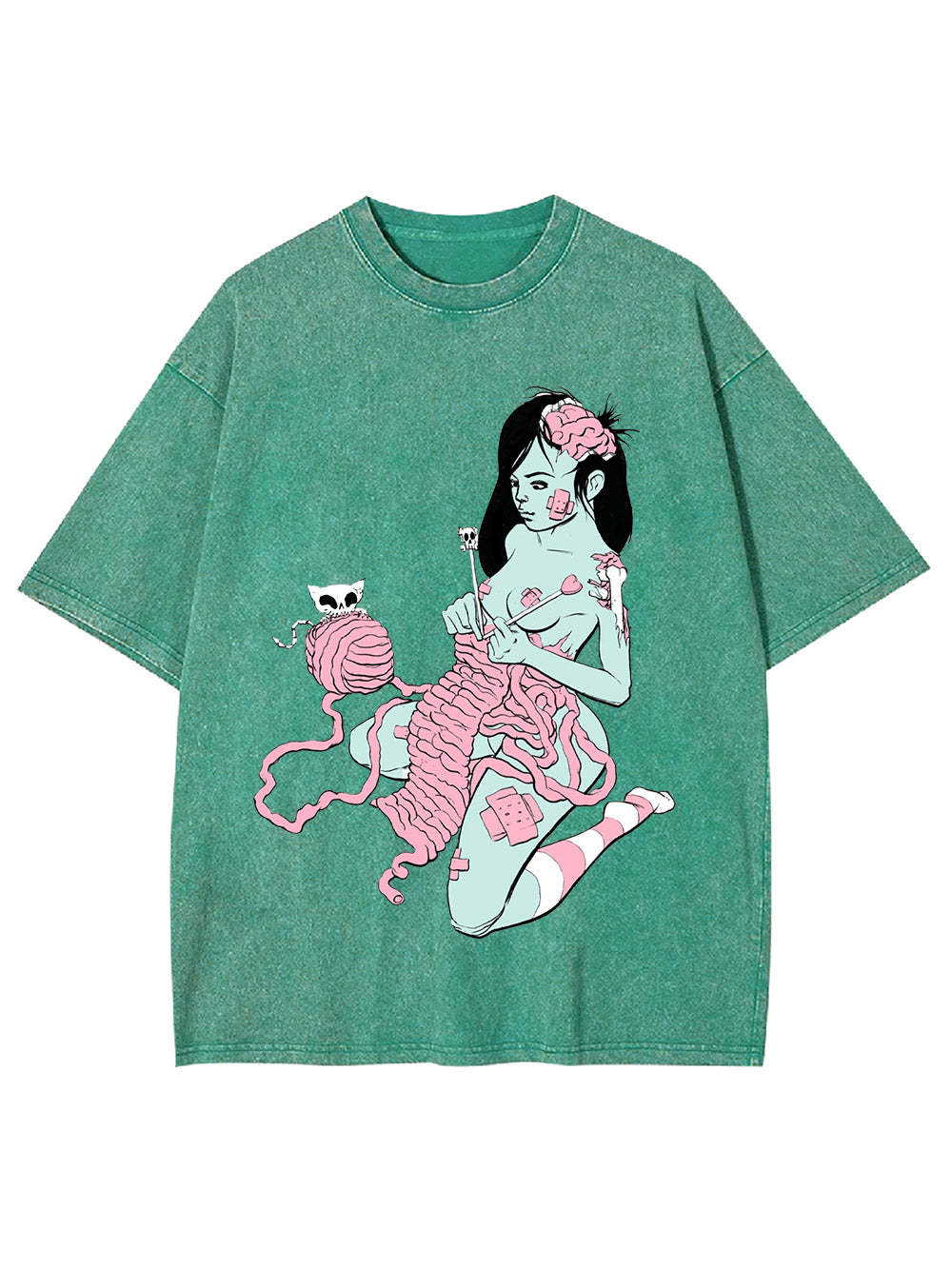 Knitting The Unraveled Self Washed Tshirt