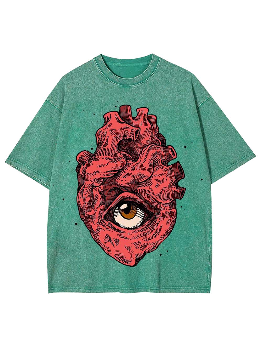 Heart Vision Washed Tshirt