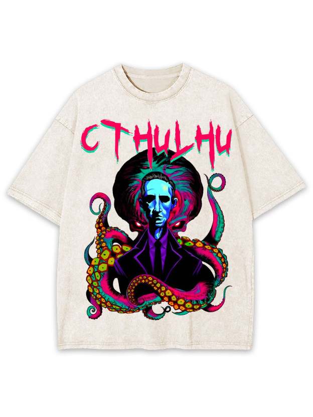 Cthulhu Washed Tshirt