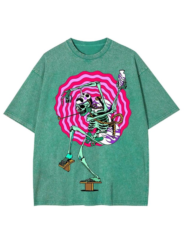 DANCING WITH THE VOID WASHED TSHIRT