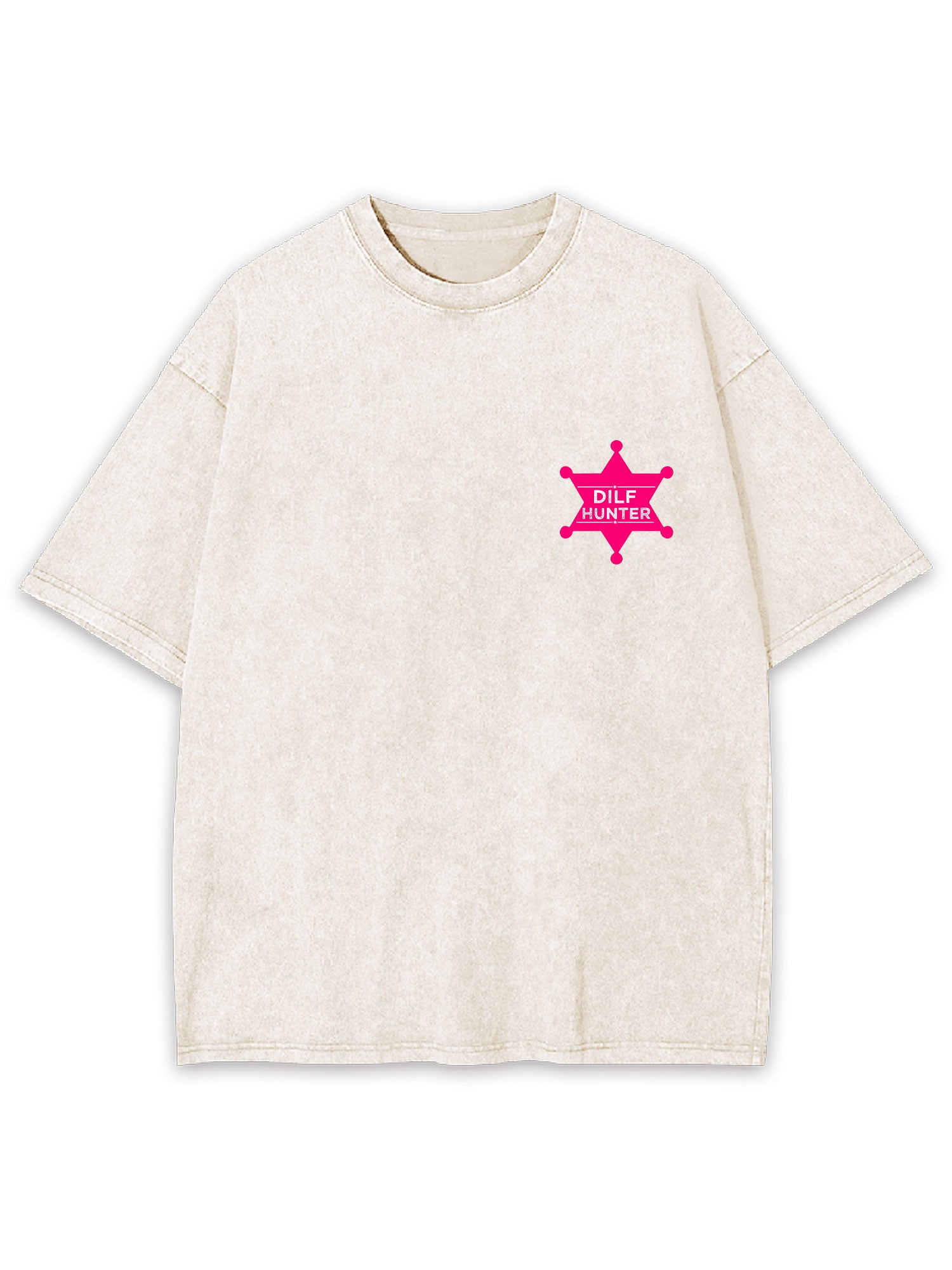Dilf Hunter Washed Tshirt