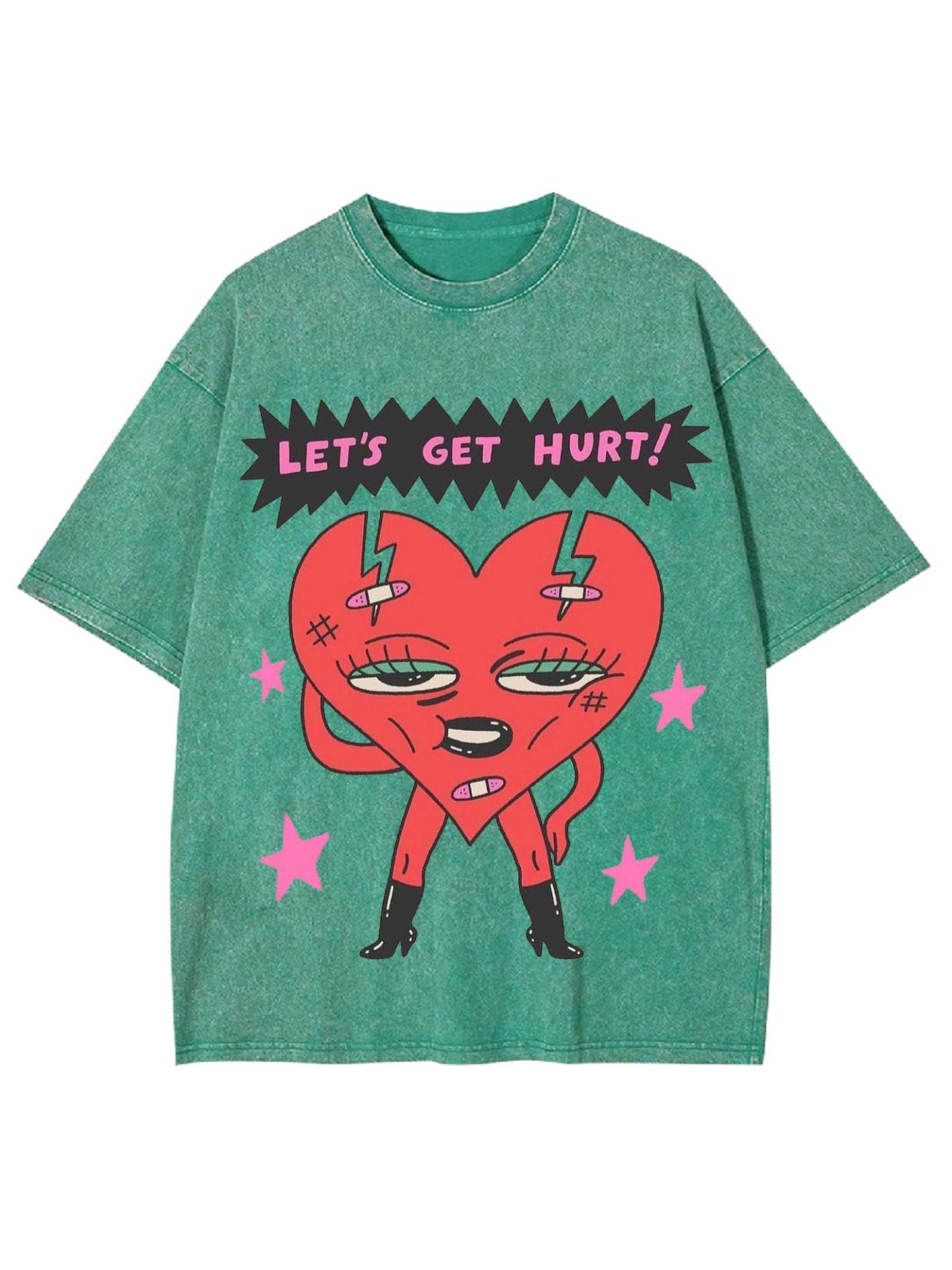 Let's Get Hurt Washed Tshirt