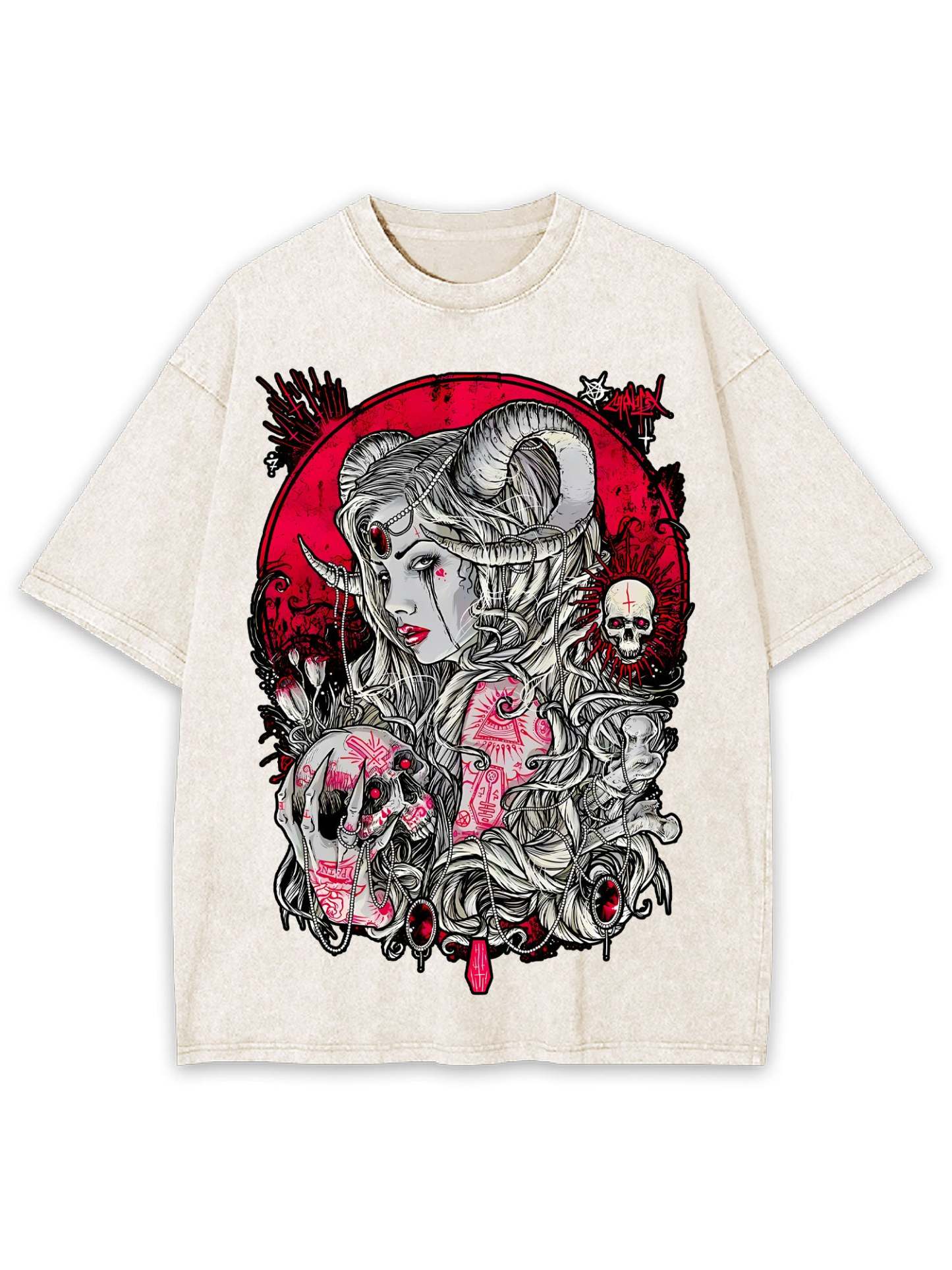 Enchantress Of The Underworld Washed Tshirt