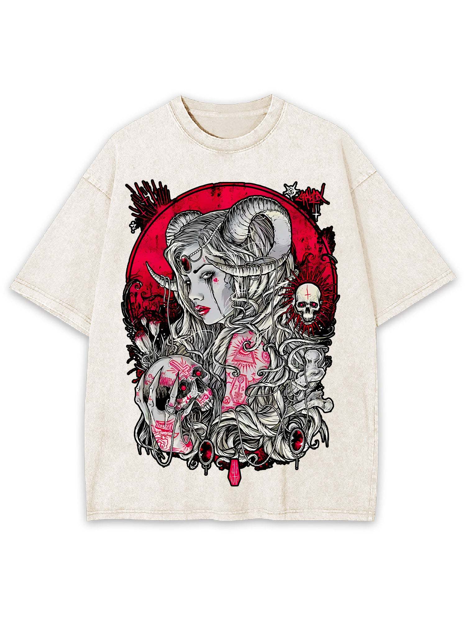 Enchantress Of The Underworld Washed Tshirt