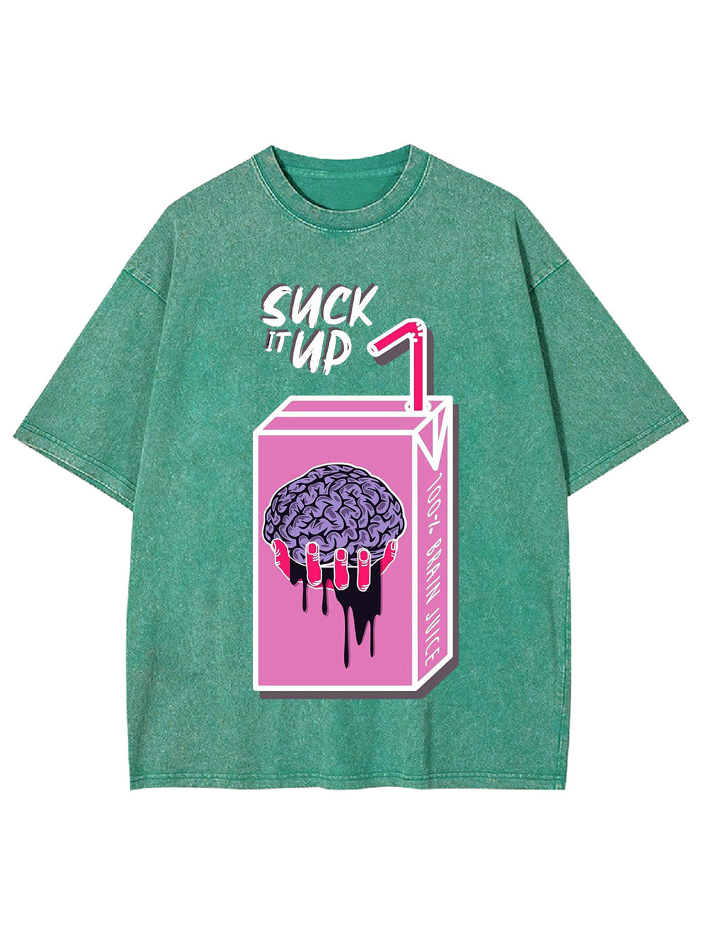 Suck It Up Washed Tshirt