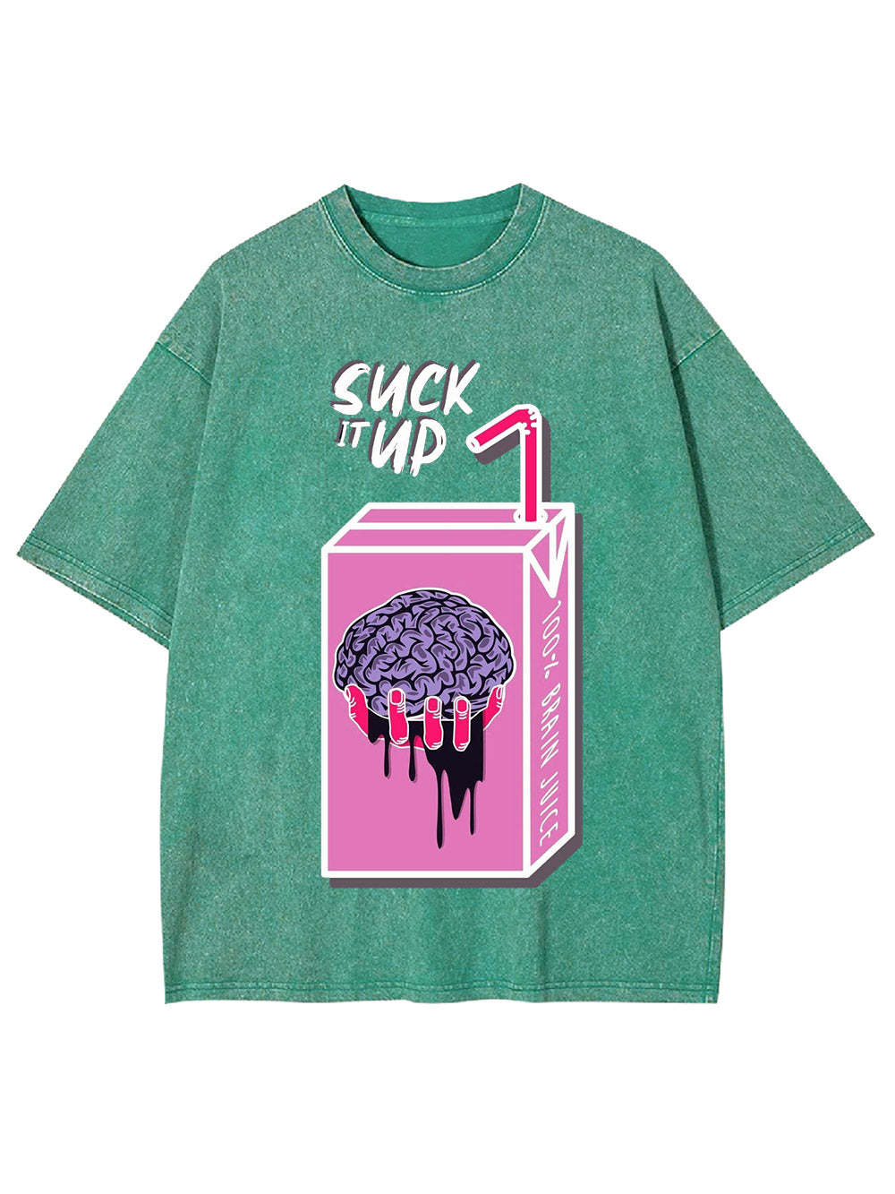 Suck It Up Washed Tshirt