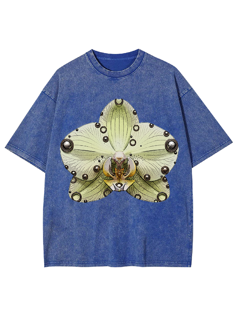 Riveted Orchid Washed Tshirt