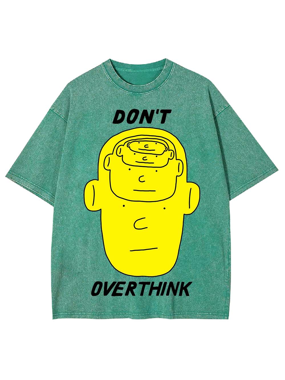 Don't Overthink Washed Tshirt