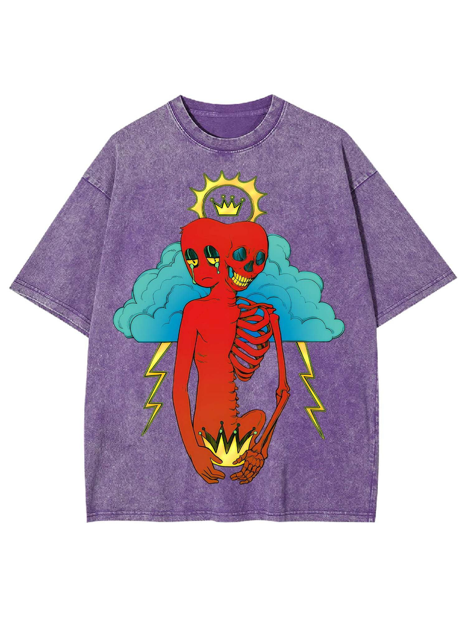 Duality Of The Crown Washed Tshirt
