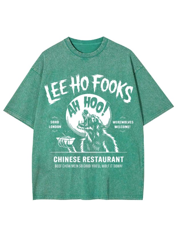 Werewolves Welcome Washed Tshirt