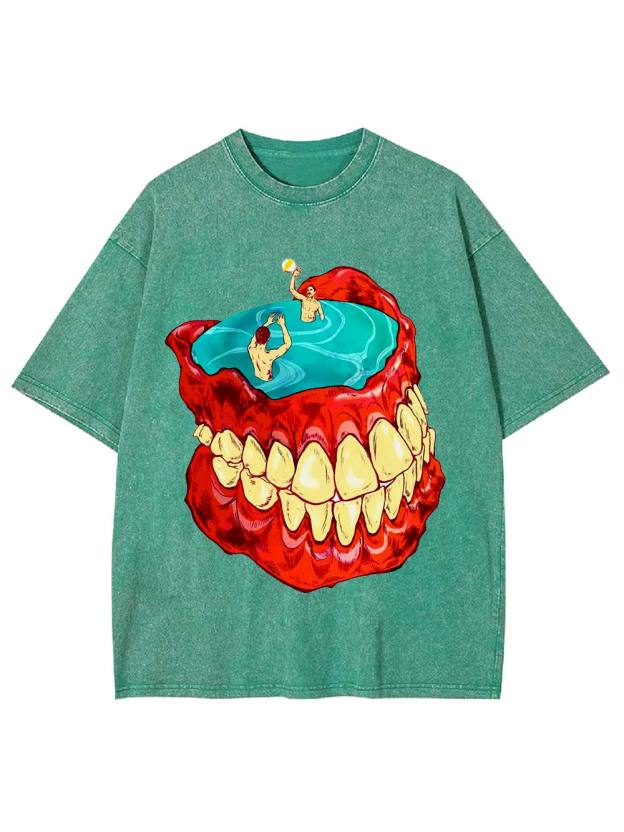 Pool of Teeth Madness Washed Tshirt