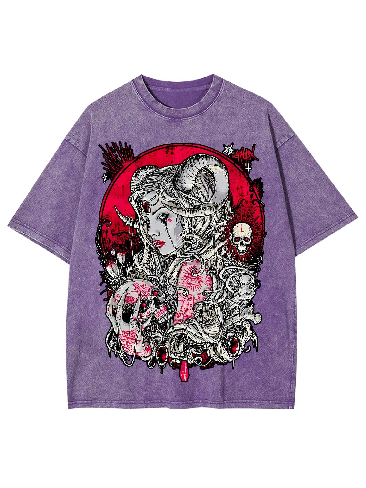 Enchantress Of The Underworld Washed Tshirt