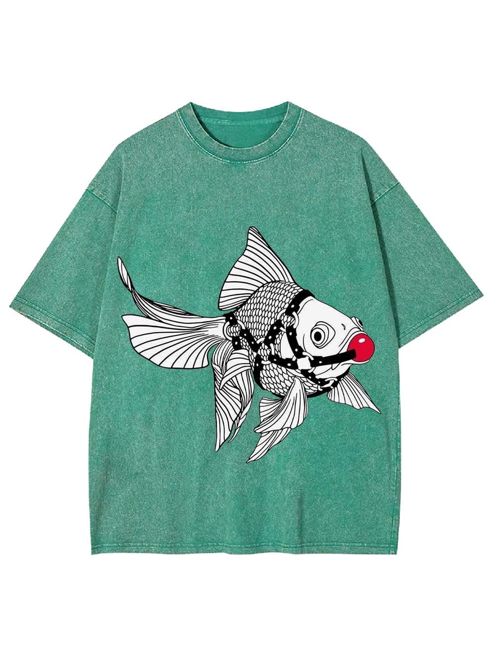 BOUND FISH WASHED TSHIRT