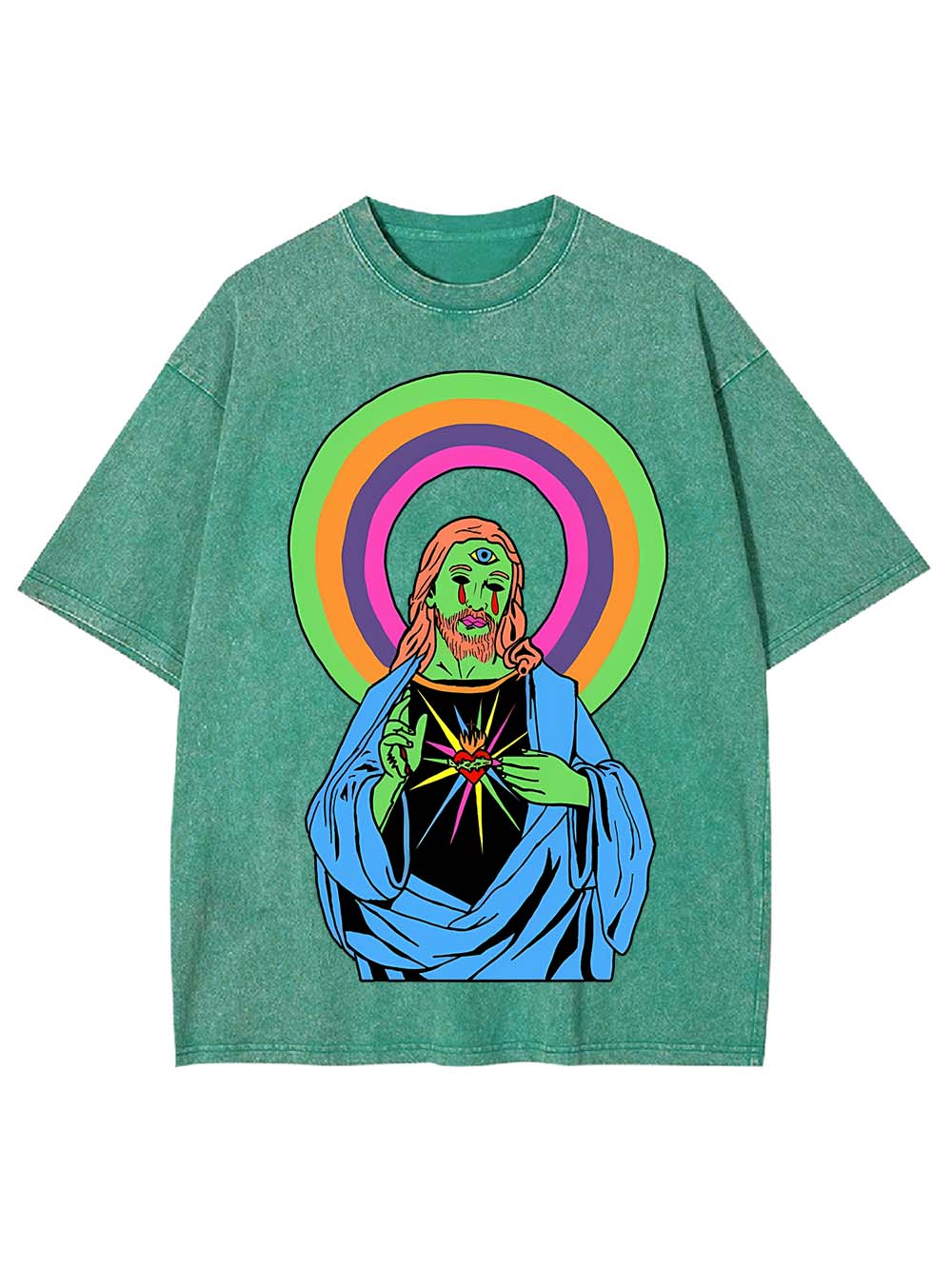 DIVINE VISION WASHED TSHIRT