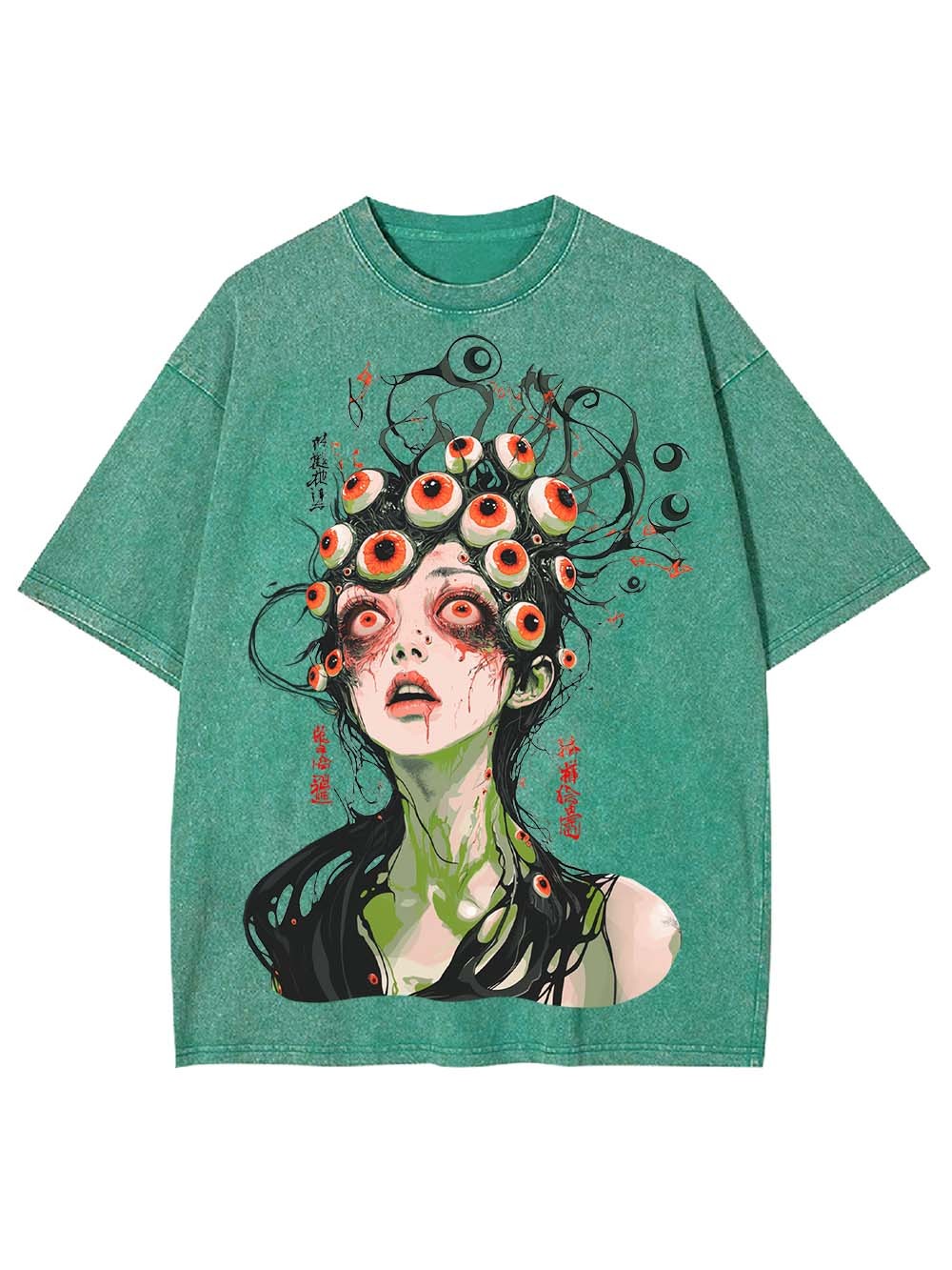 Eyeball Medusa Washed Tshirt