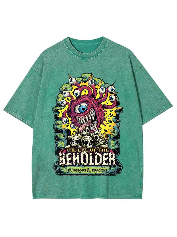 THE EYE OF THE BEHOLDER WASHED TSHIRT