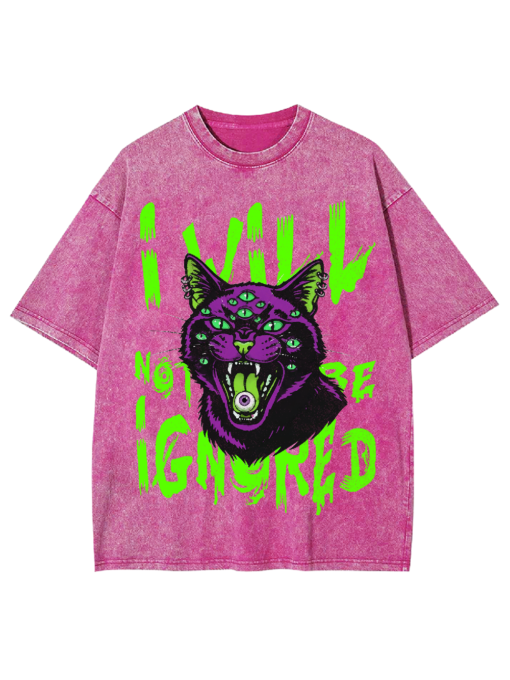 I will not be ignored Washed Tshirt