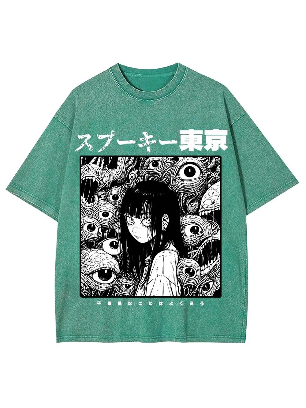 Spooky Tokyo Washed Tshirt