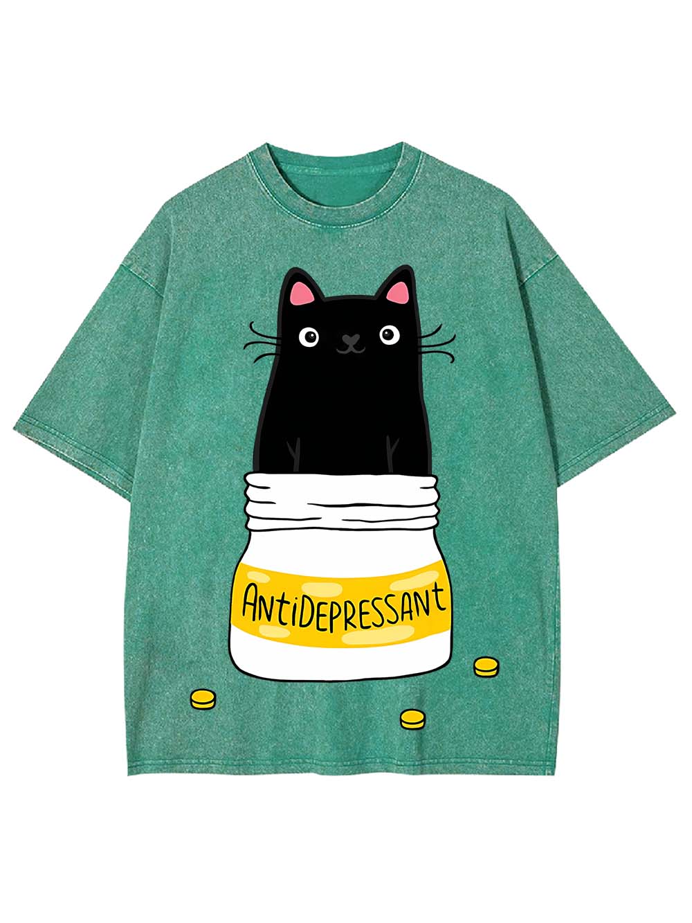 Antidepressant Washed Tshirt
