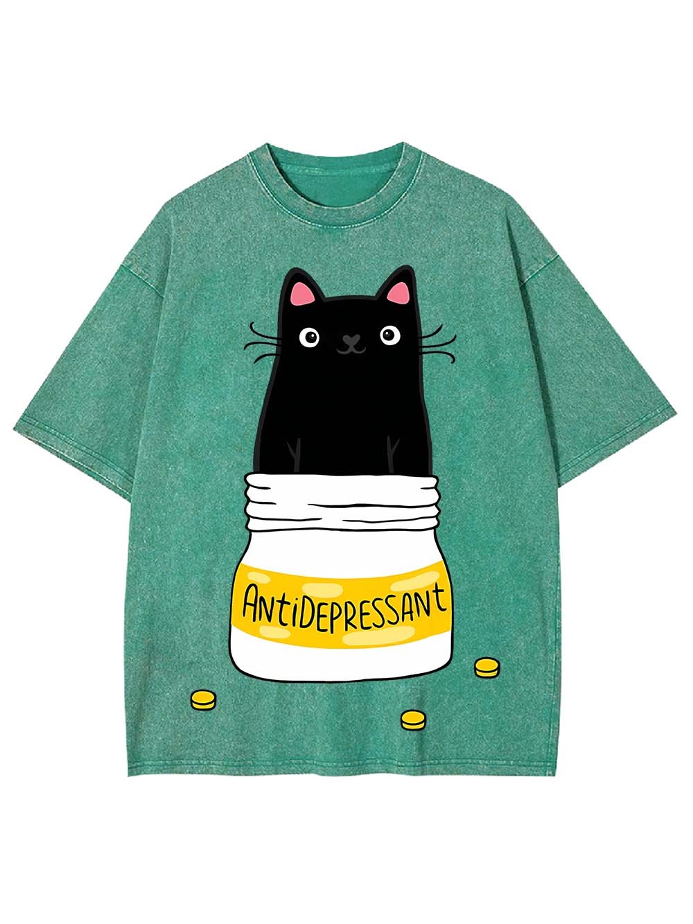 Antidepressant Washed Tshirt