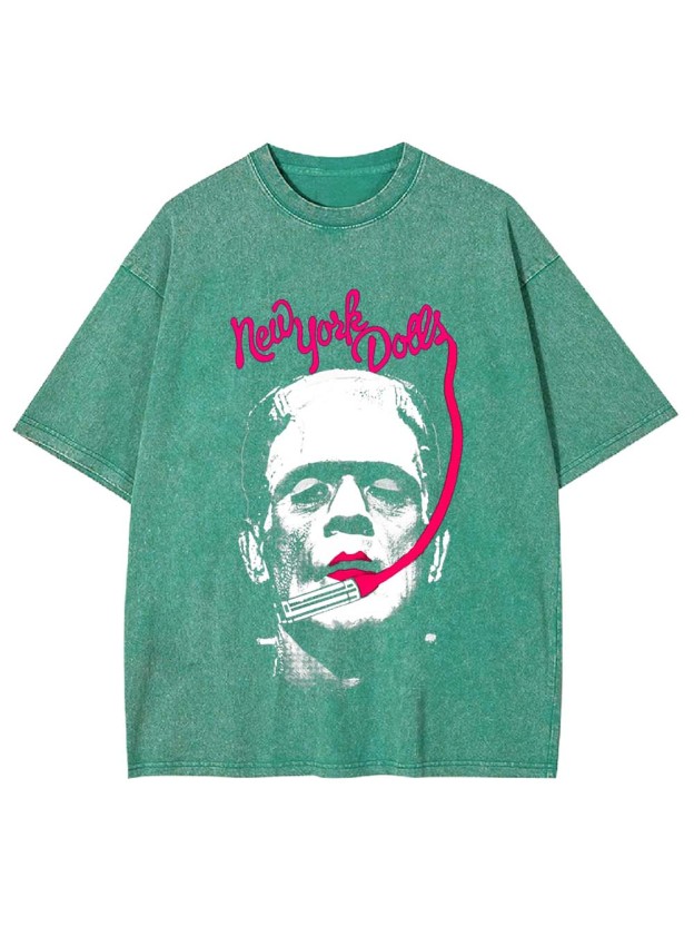 New York Dolls Washed Tshirt