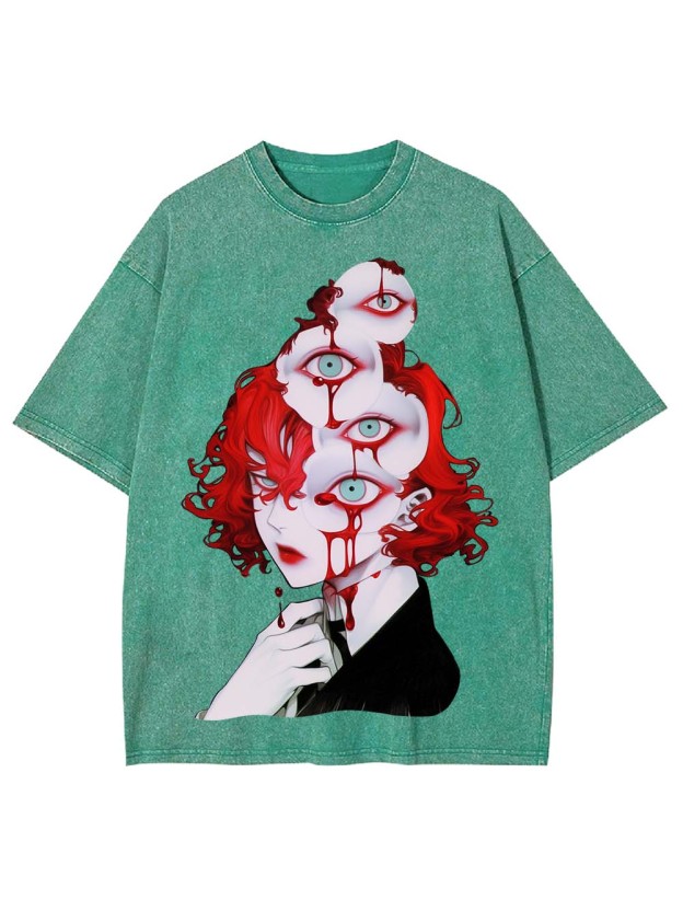 SURREAL GAZE WASHED TSHIRT