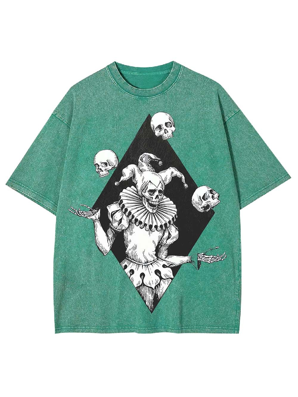 JESTER OF DEATH WASHED TSHIRT