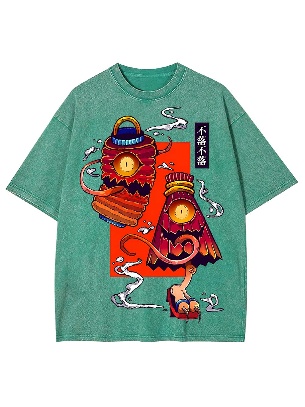 EYE LANTERNS WASHED TSHIRT