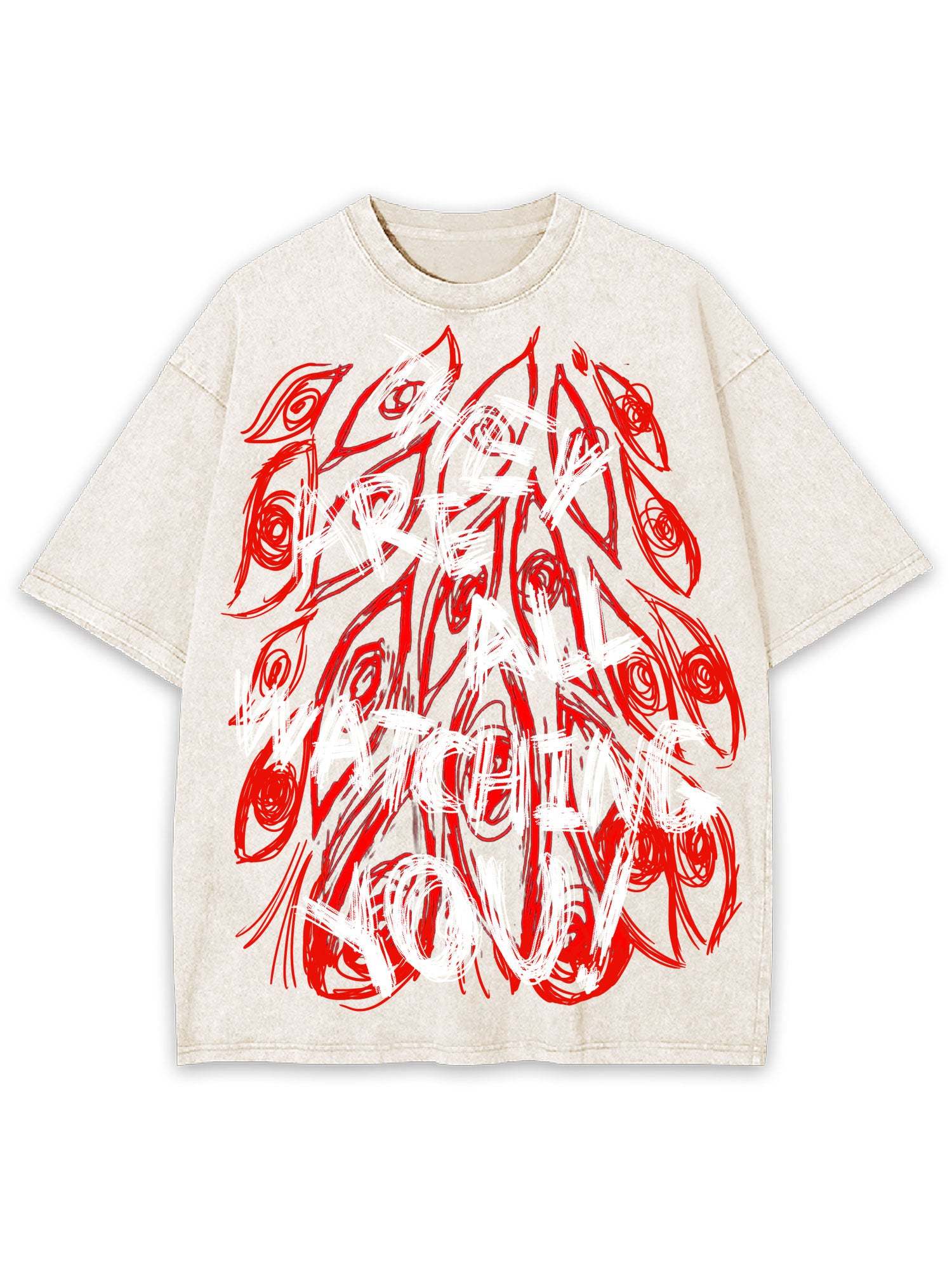 They Are All Watching You Washed Tshirt
