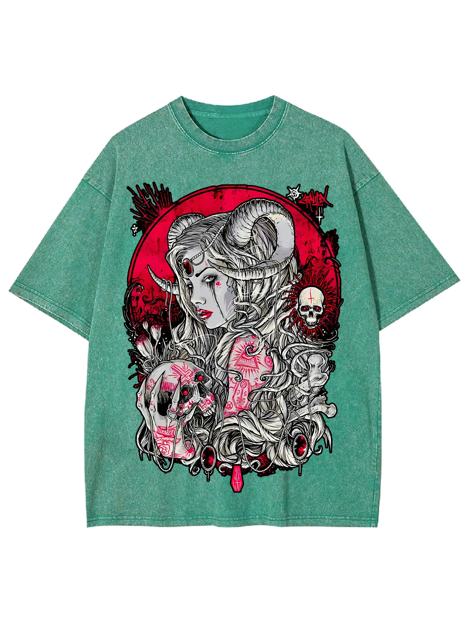Enchantress Of The Underworld Washed Tshirt