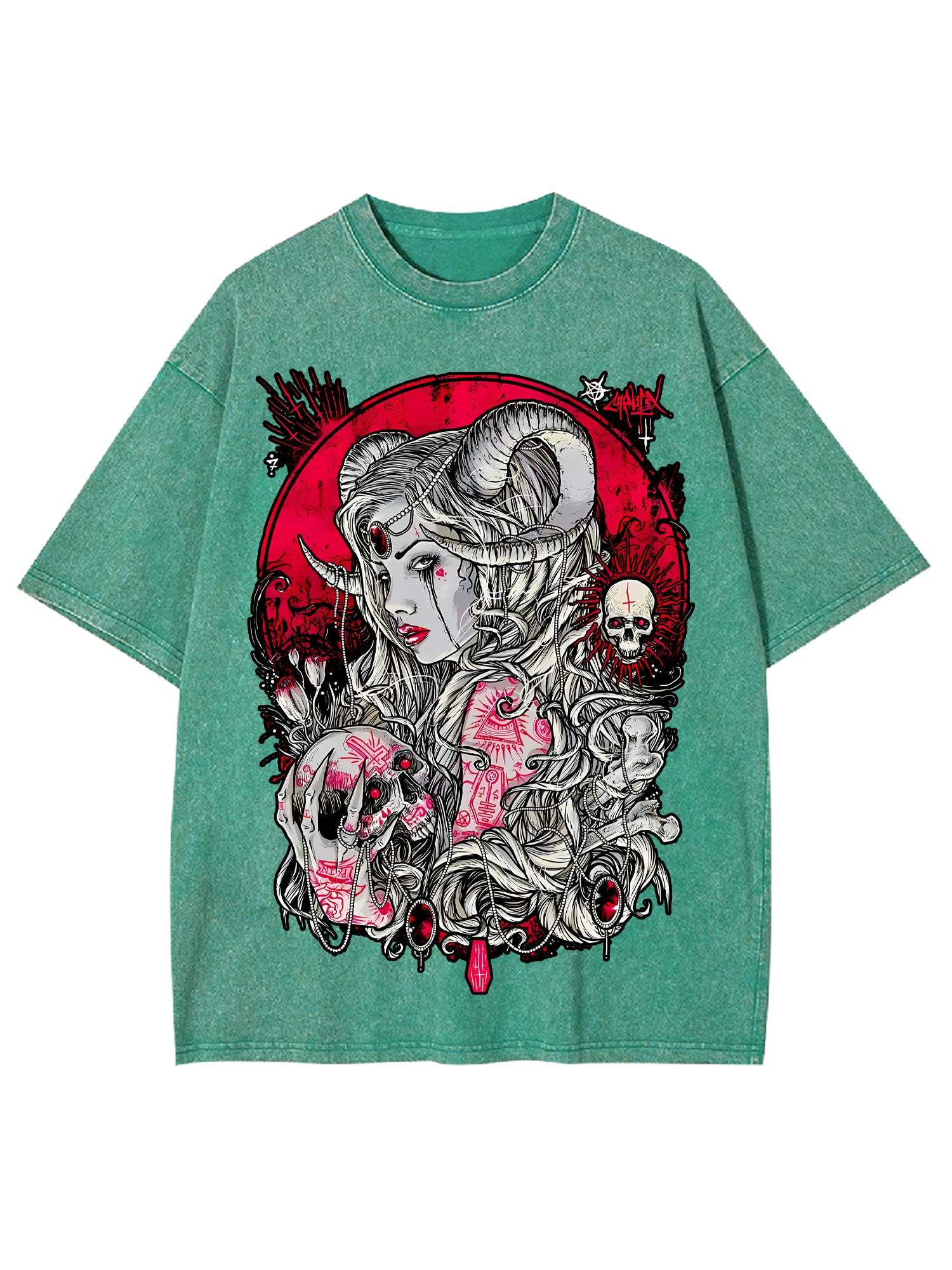 Enchantress Of The Underworld Washed Tshirt