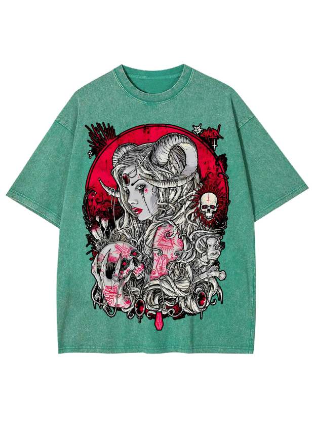 Enchantress Of The Underworld Washed Tshirt