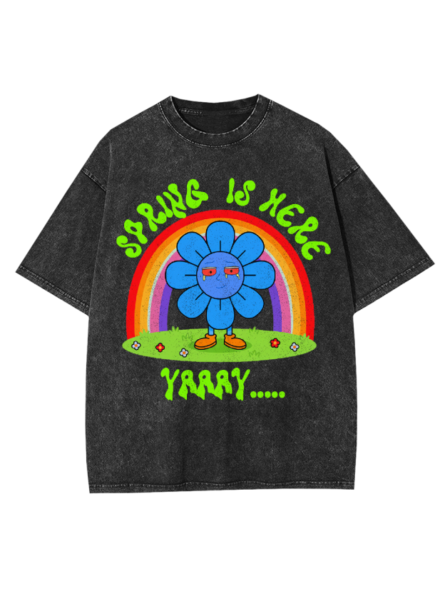 Spring is here, yaaay Washed Tshirt