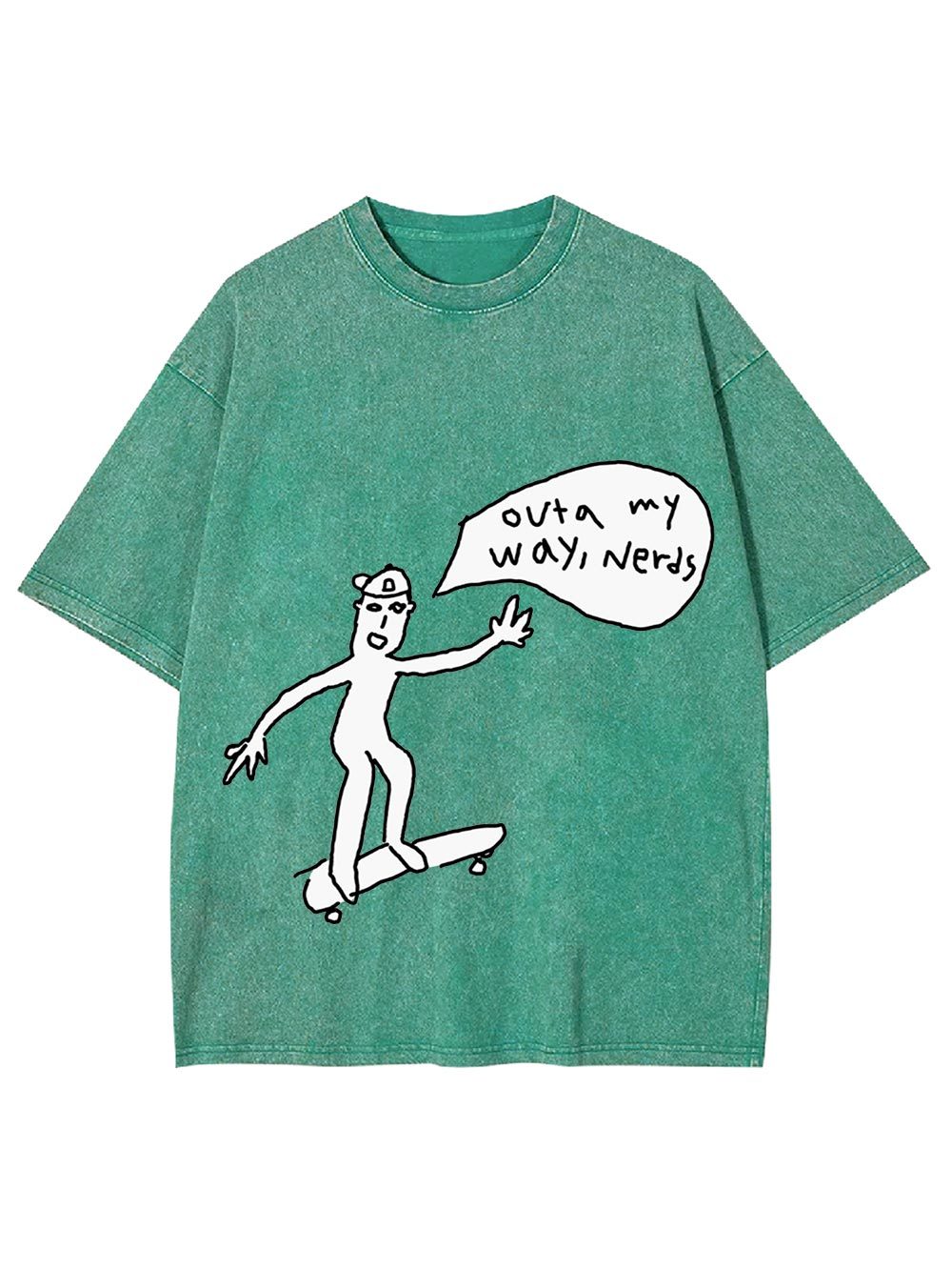 Outa My Way, Nerds Washed Tshirt