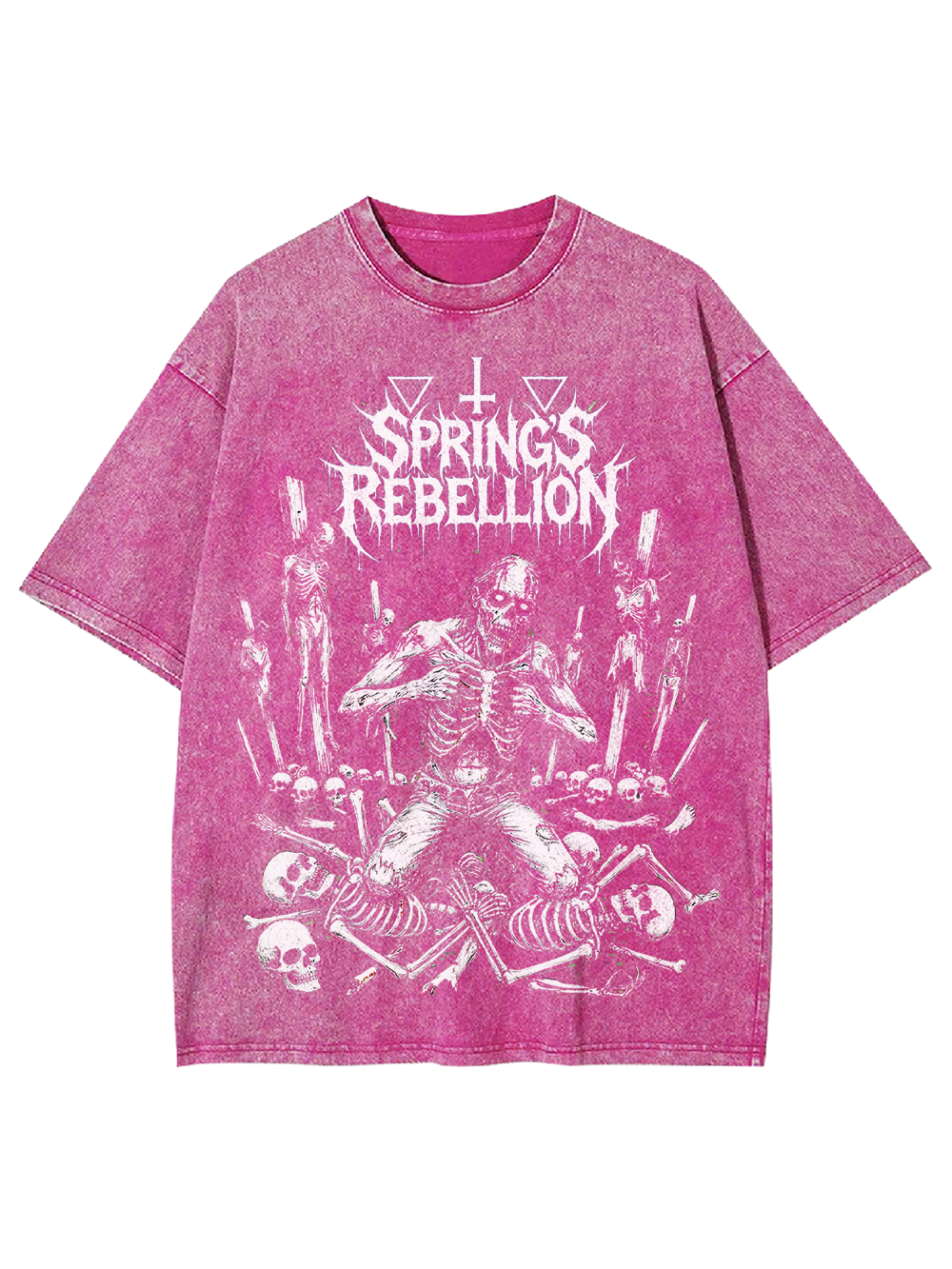 Spring‘s Rebellion Washed Tshirt